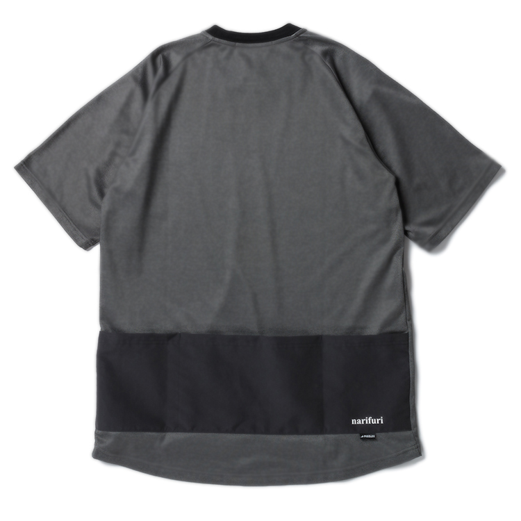 narifuri × ピエクレックス バックポケットTシャツ