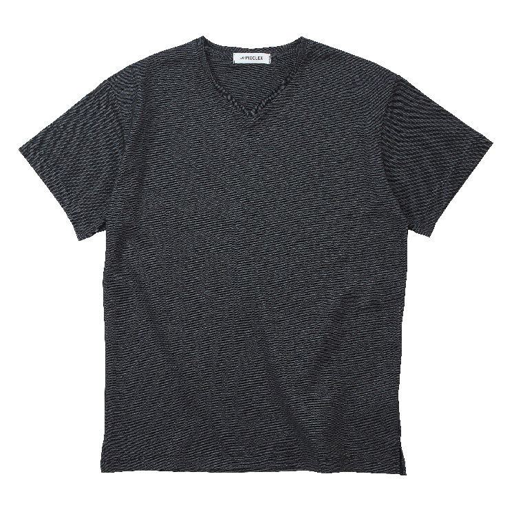 ピエクレックス VネックTシャツ 半袖（厚手）
