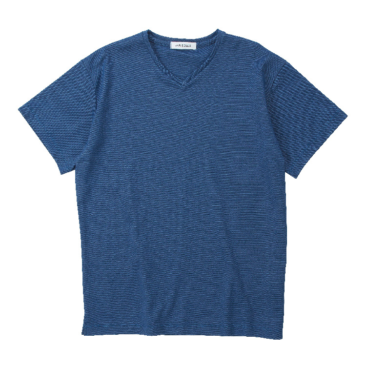 ピエクレックス VネックTシャツ 半袖（厚手）